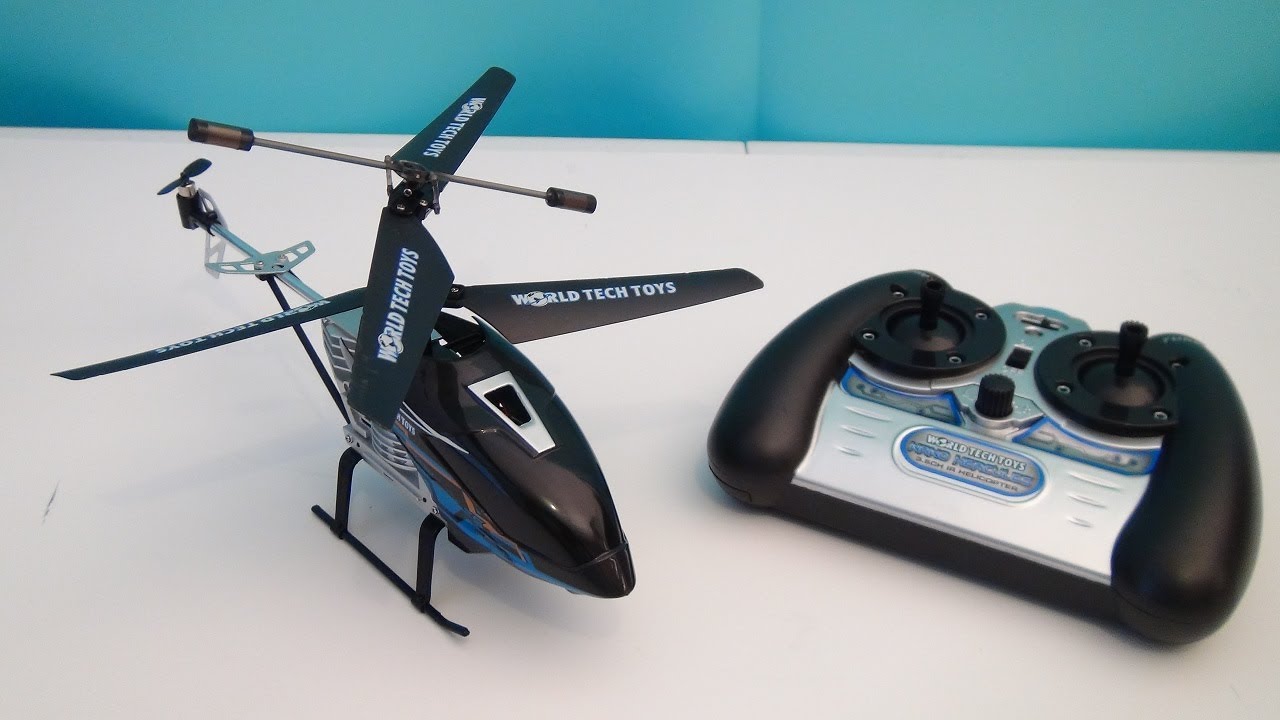RADIO CONTROLLED HELICOPTER HERCULES NANO WORLD TECH TOYS REVIEW
