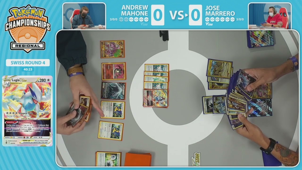 TCG Andrew Mahone Vs Jose Marrero 2023 Pokémon Arlington Regional Championships Swiss R4