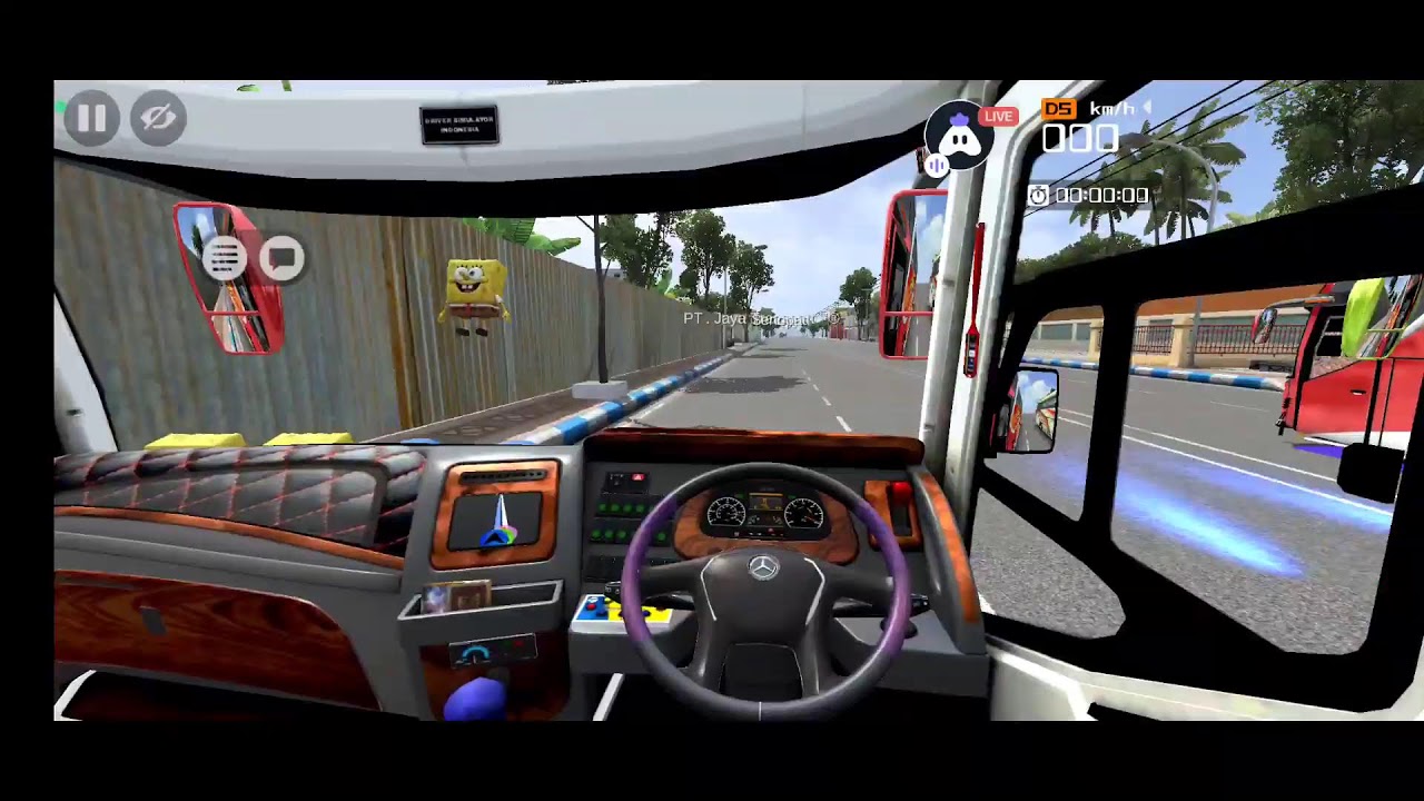 Indonesian BUSSID 441 : 😄 Happy stream | Playing Solo | Streaming with Turnip