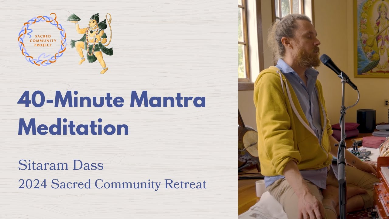 40-Minute Mantra Meditation: Sitaram Dass on Salt Spring Island