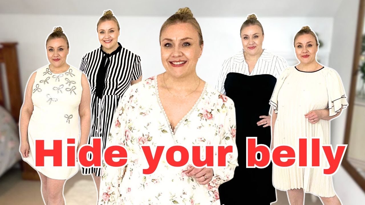 DRESSES FOR APPLE SHAPES | SHEIN plus size haul