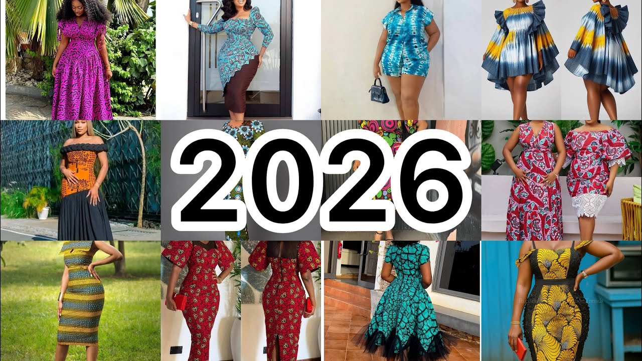 2026 TRENDY AND HOTTEST ANKARA GOWN -/ANKARA LONG & SHORT GOWN DESIGNS /TRENDING ANKARA STYLES