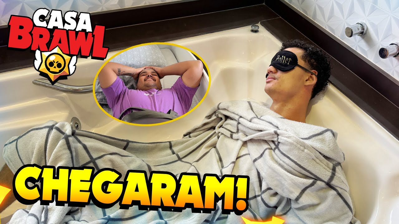 OS NOVOS MORADORES da CASA BRAWL 😎😎