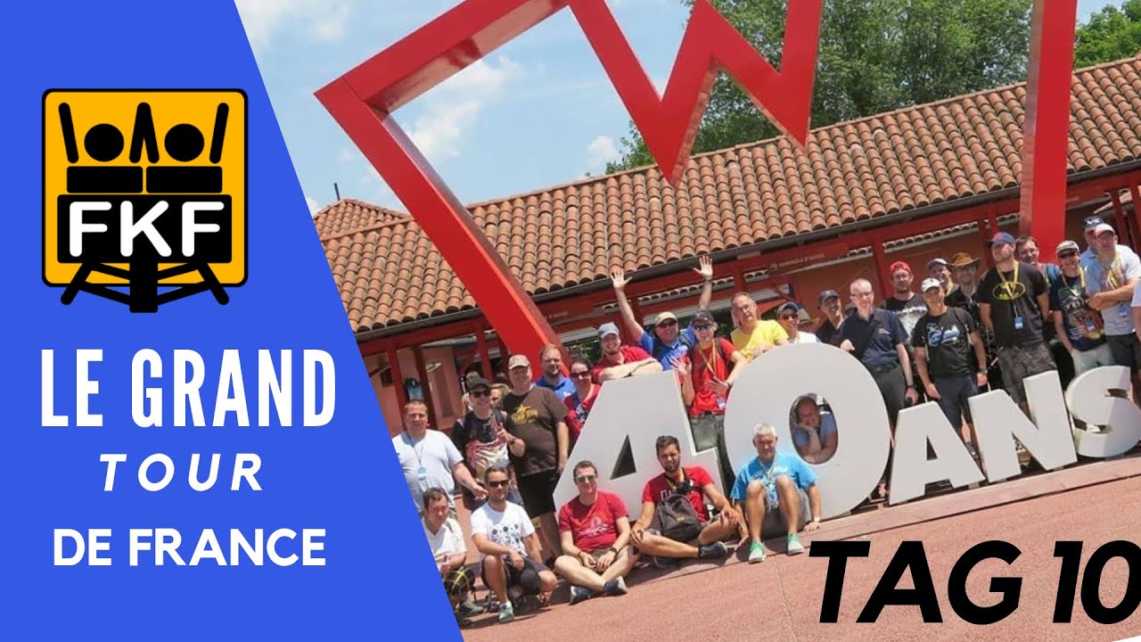 Le Grand Tour de France - Tag 10: Walibi Rhône-Alpes