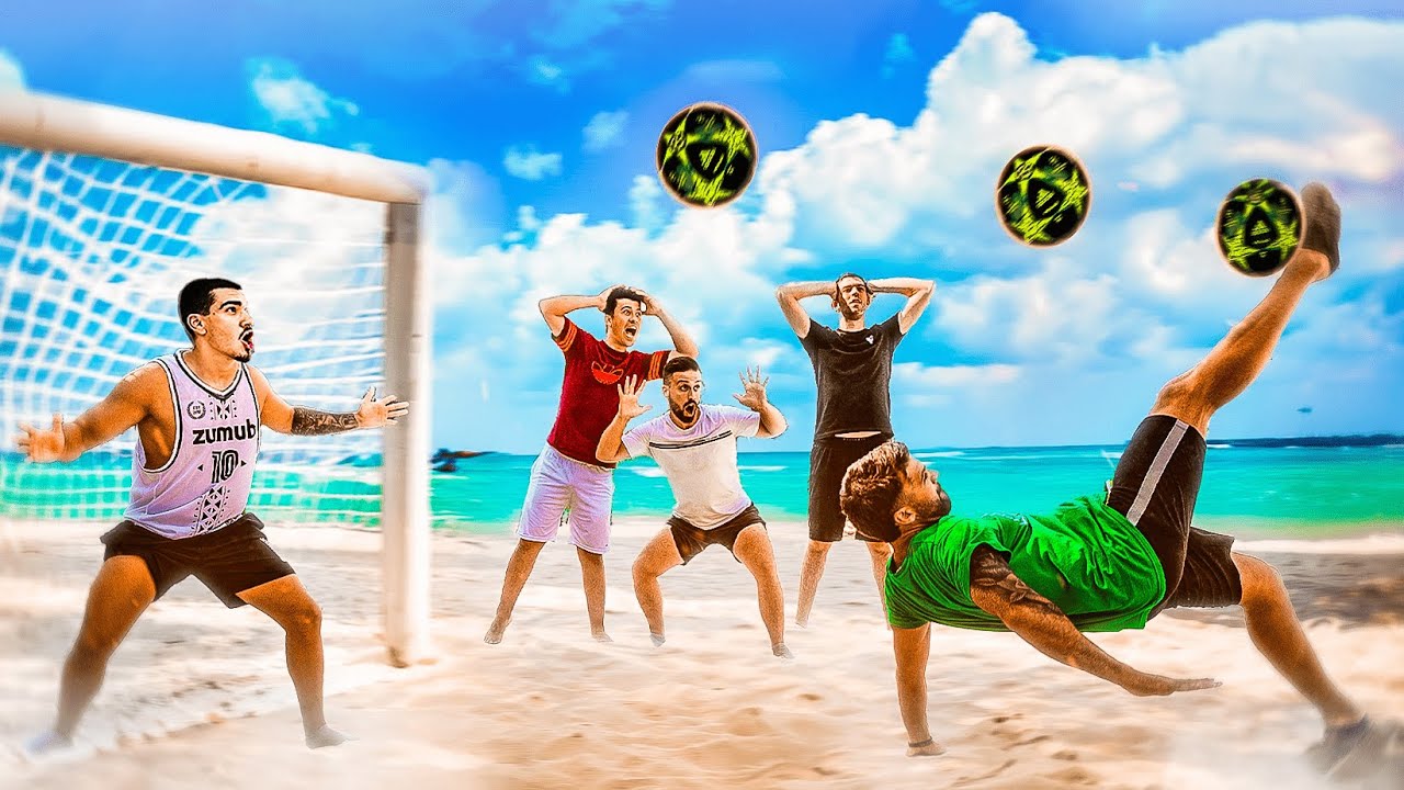Desafio de Futebol de Praia