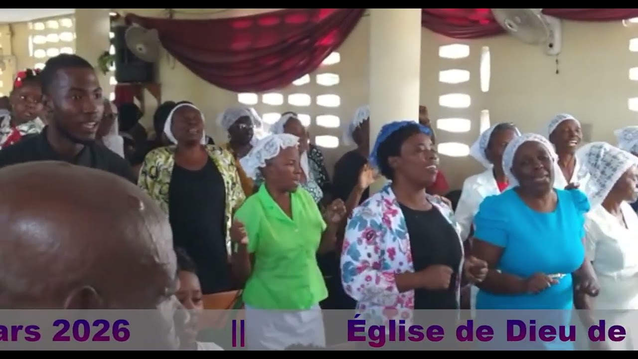 Église de Dieu de la Prophétie de Sans-Fil, Culte du Dimanche 1er Mars 2026