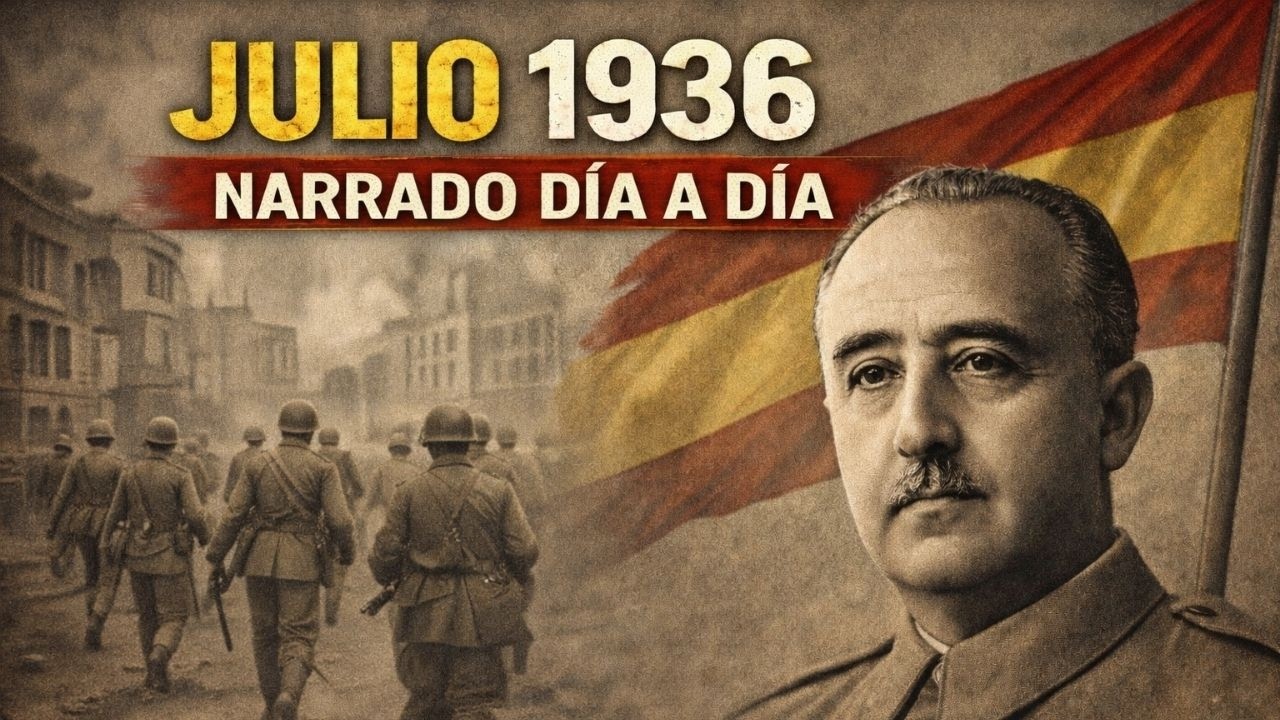 Julio de 1936: DIARIO DE LA GUERRA CIVIL ESPAÑOLA contada DIA A DIA