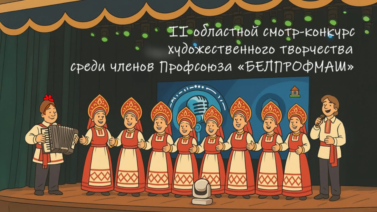 II област. конкурс худож-ного творчества среди членов Профсоюза «БЕЛПРОФМАШ» _  23 мая 2025 Гомель