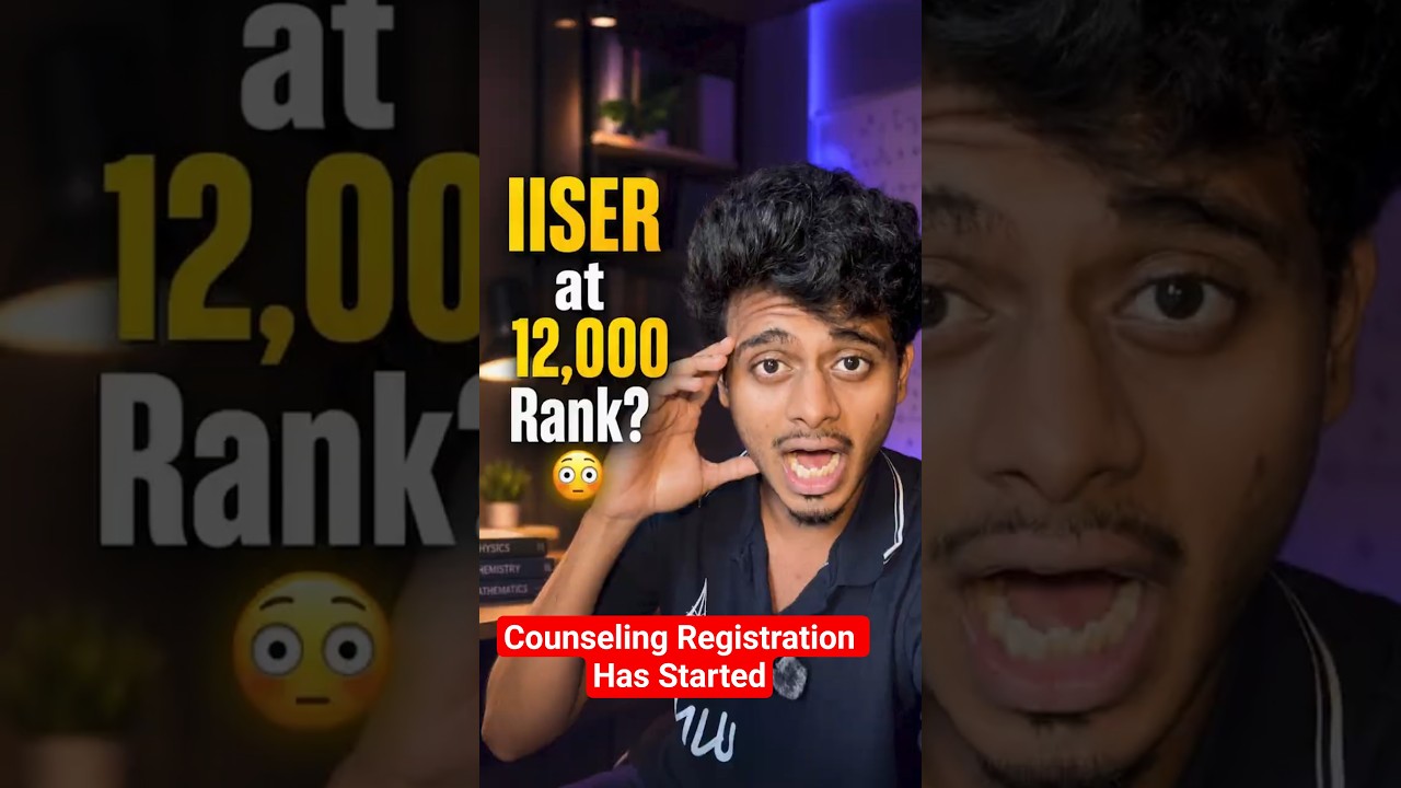 IISER at 12,000 Rank? 😳 | IAT 2026 Counselling Update