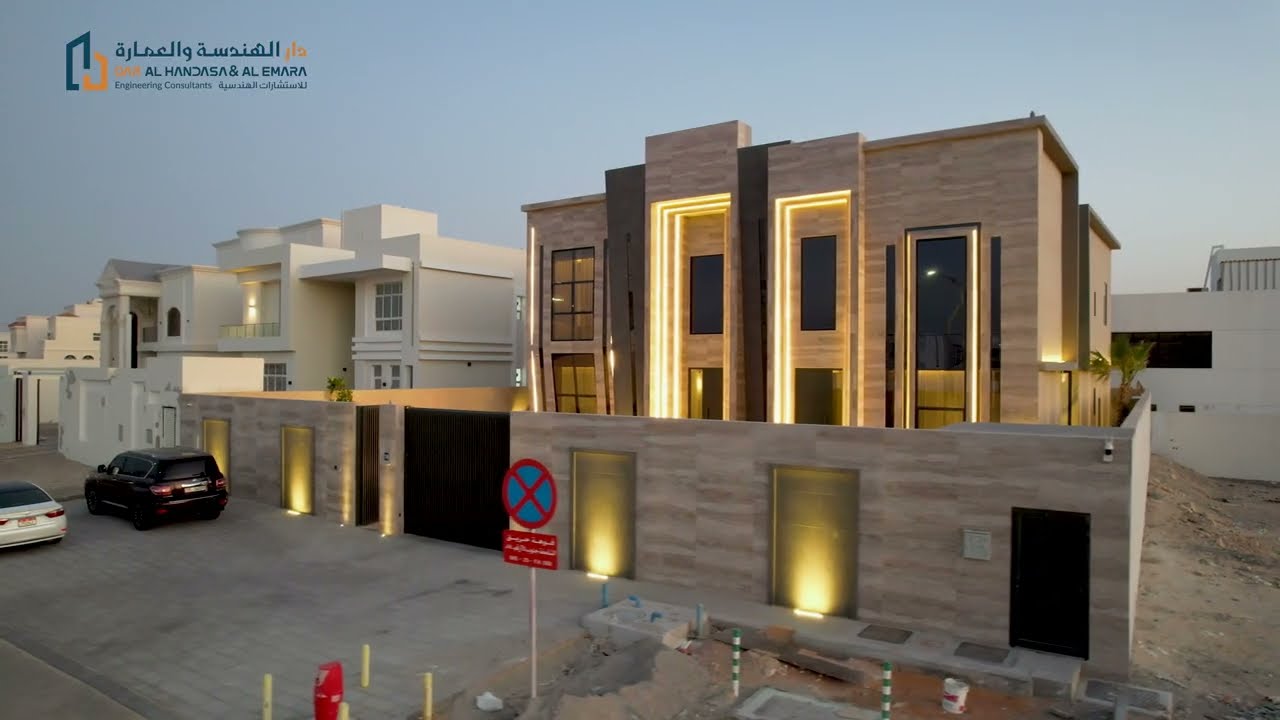 فيلا سكنية بتصميم مميز وفريد لأحد عملائنا المميزين بمدينة الرياض - أبوظبي