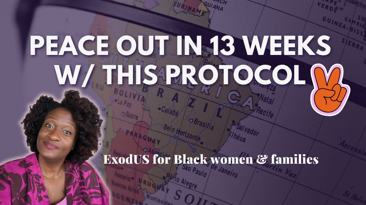 The 90 Day Move Abroad Plan With No Job Abroad 🌎  | Black Women Exodus