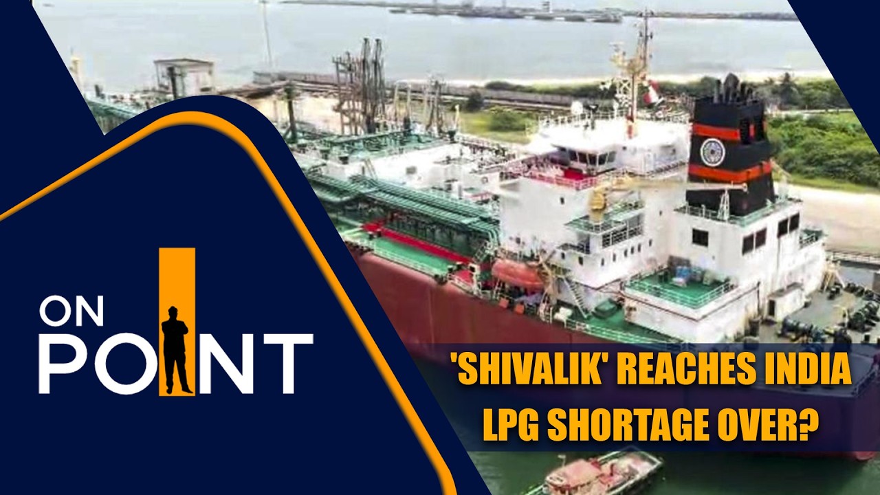 Indian LPG Tanker Shivalik Arrives Mundra Port Amid West Asia Tensions | ON POINT | News9