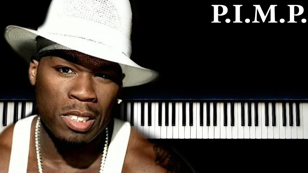 50 Cent - P.I.M.P.  - Easy Piano Tutorial