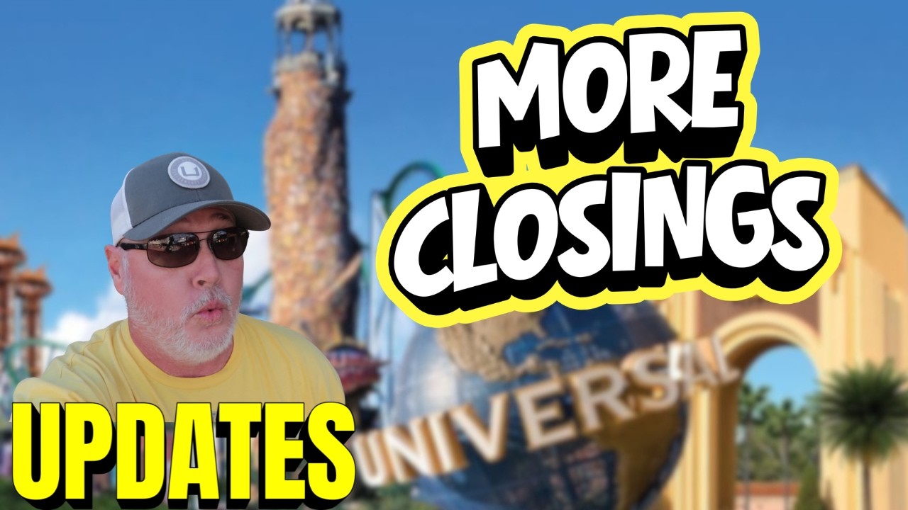 Новости! Скоро закрытие! Предстоящие закрытия в Universal