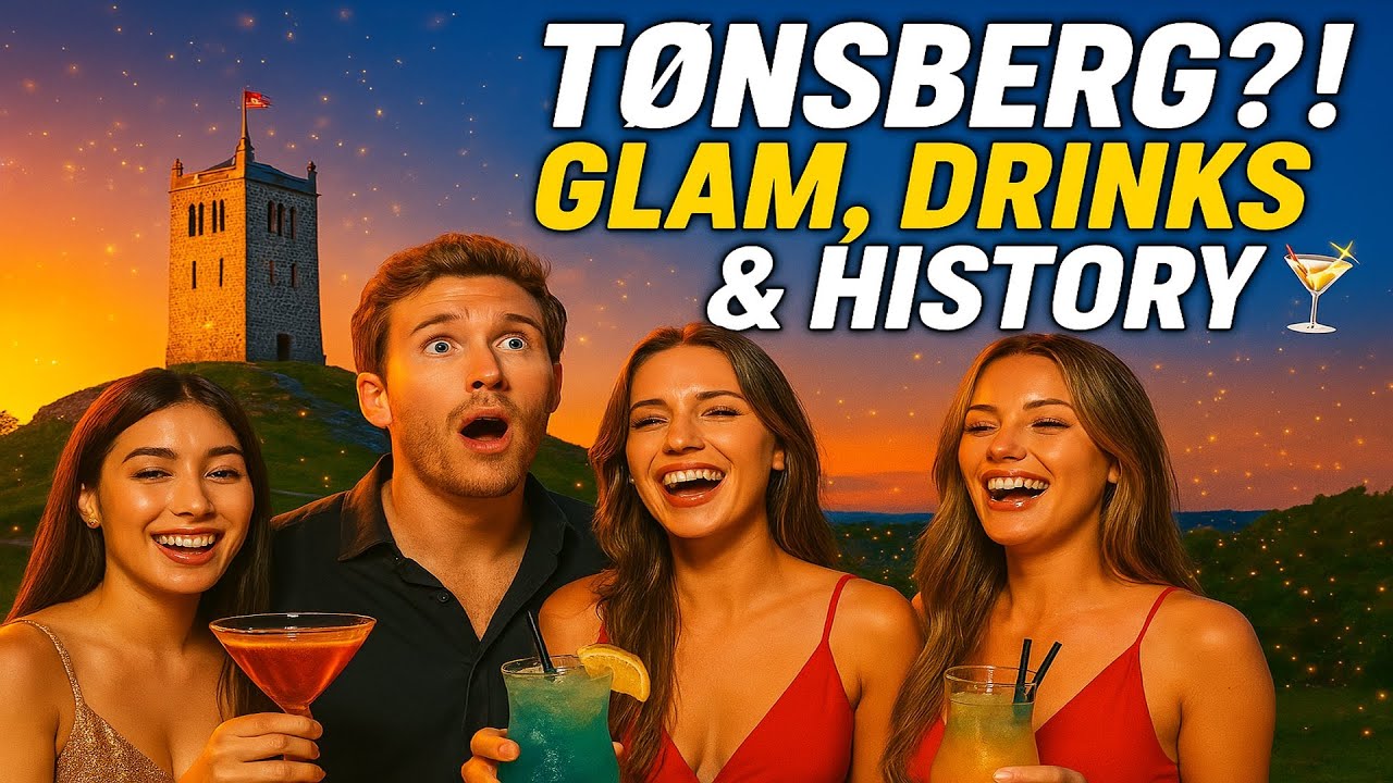 TØNSBERG?! Glam, drinker og vikinghistorie i Norges eldste by 🍸🏰