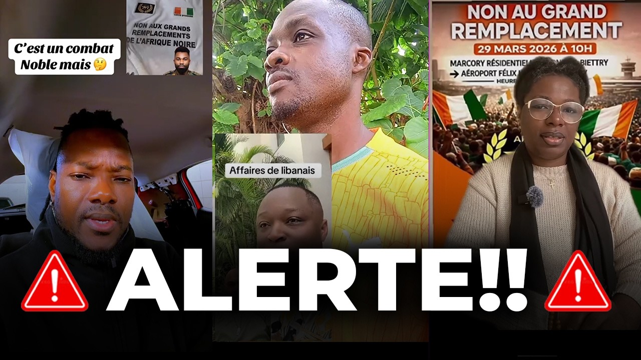 🚨[URGENT] LA MARCHE CONTRE LE GRAND REMPLACEMENT DES LIBANAIS