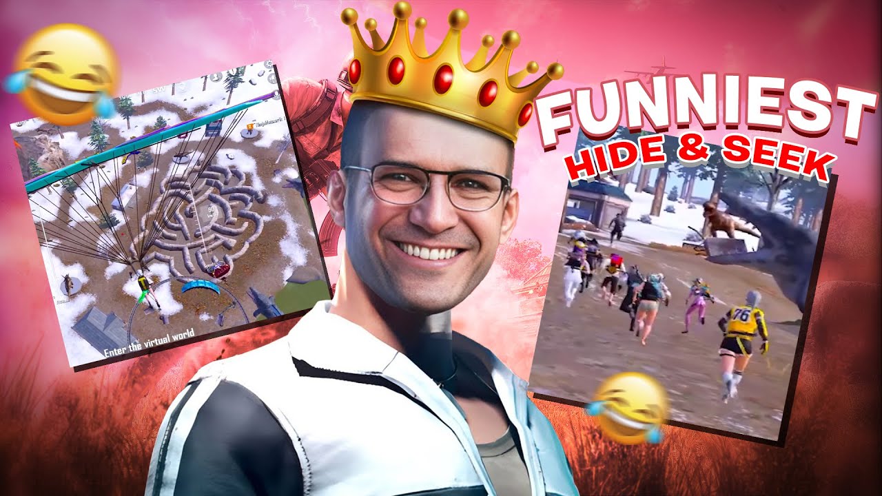 VICTOR ORAGNISED FUNNIEST HIDE & SEEK🙈 MATCH IN BGMI [ Funny moments ]