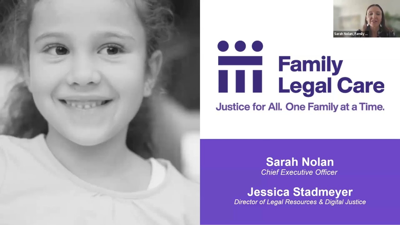 Brown Bag Zoom: Impactful Conversation with Family Legal Care