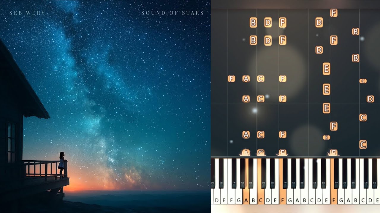 Sound of Stars &middot; Seb Wery | Piano Tutorial | Piano Cover