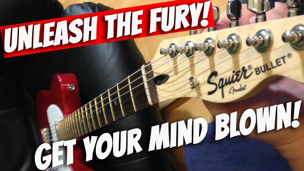 50 Rock Guitar Riffs Squier Bullet Telecaster