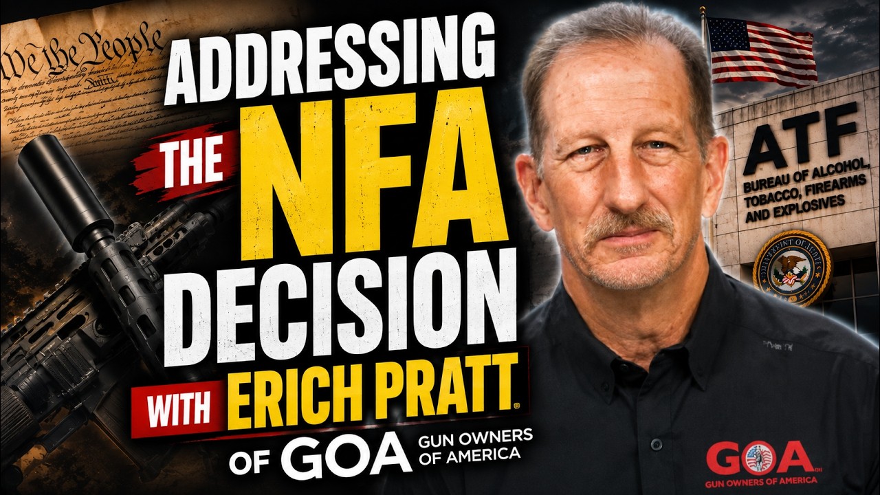 NFA INJUNCTION: Erich Pratt Explains Where Gun Owners Stand NOW
