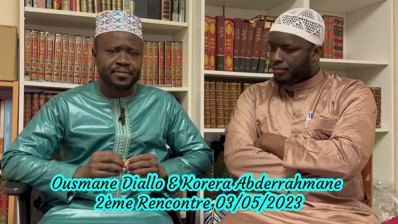 Korera Abderrahmane avec ousmane Diallo