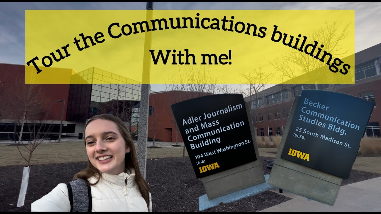 Tour the Journalism and Communications Buildings at the University of Iowa!
