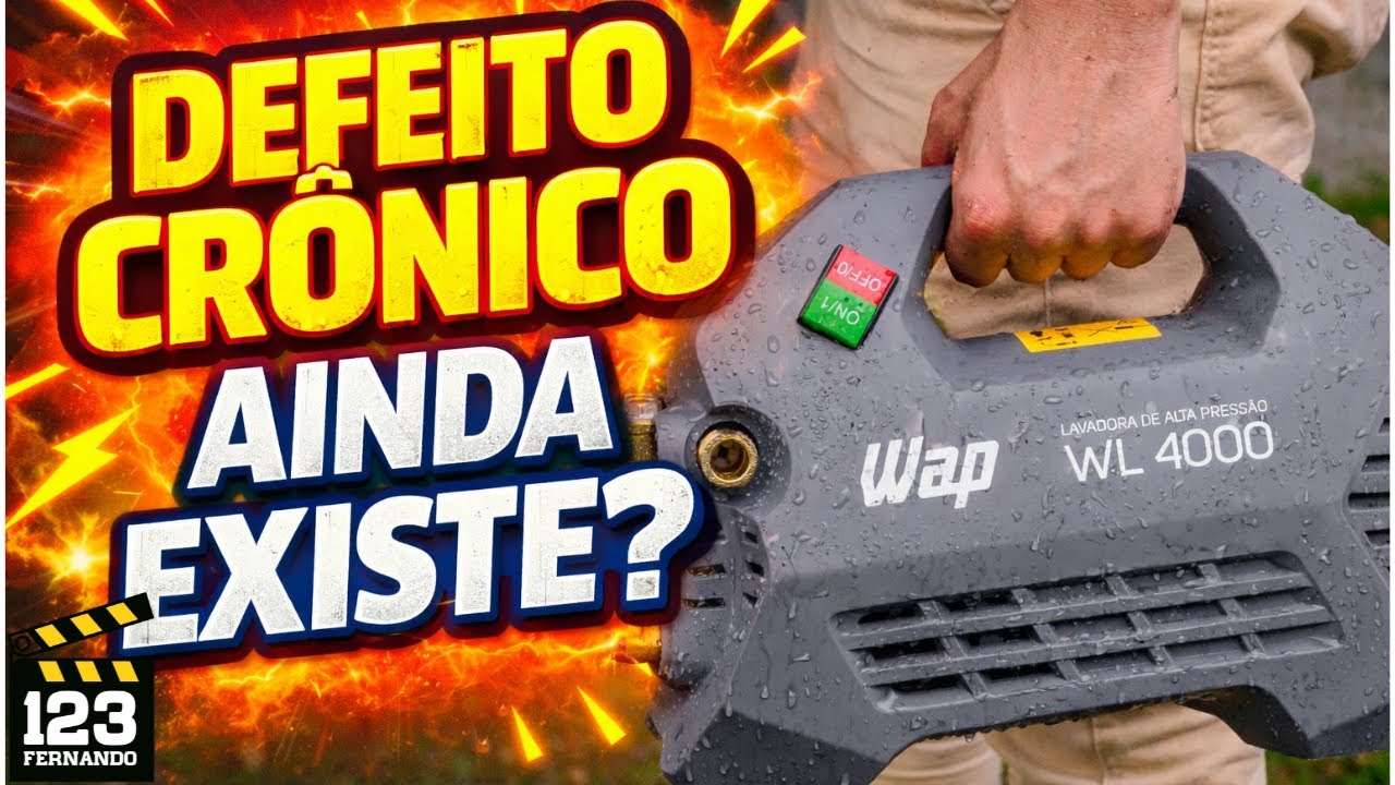 JÁ FOI CORRIGIDO O DEFEITO CRÔNICO NA LAVADORA WAP WL4000? COMO CONSERTAR?