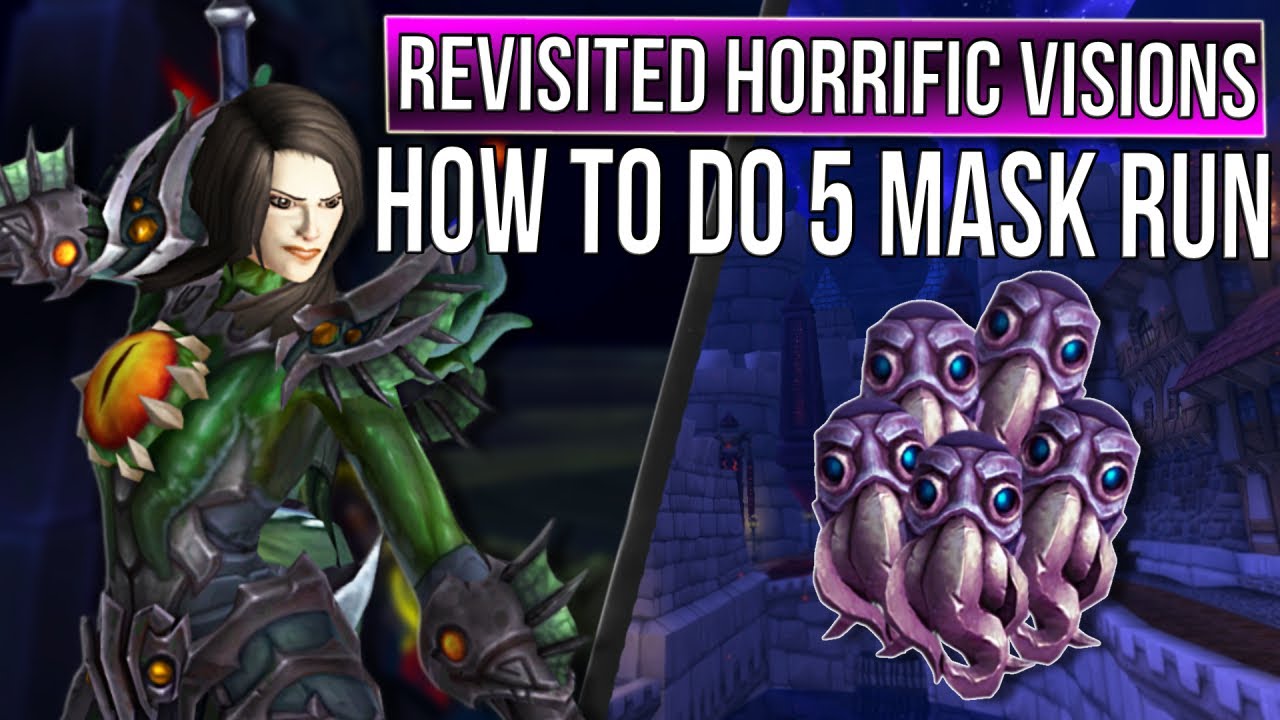 5 Mask Horrific Visions Walkthrough/Guide For Week 1 Completion! - 11.1.5 Revisted