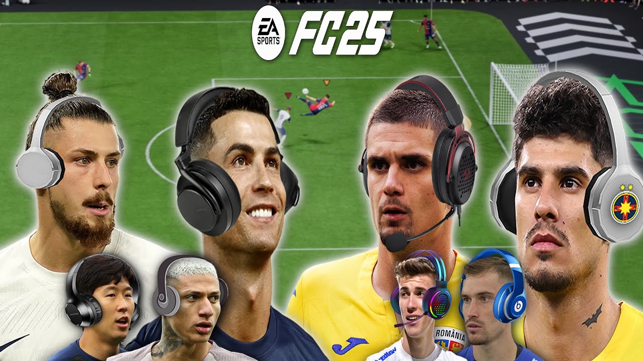 Coman & Drăgușin Joacă FC 25 - Echipa Coman & Marin VS Echipa Drăgușin & Ronaldo!