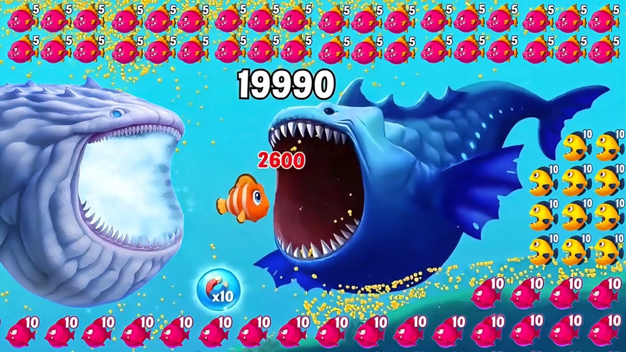 Fishdom 🐟 Monster Shark Extreme Attack 🔥 Fish Rescue from Monster Shark 🦈 Fishdom Ads Level 346