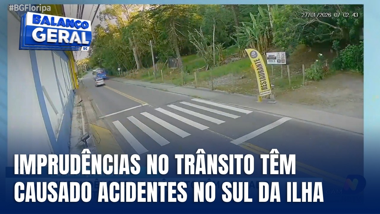 Imprudência no trânsito preocupa moradores do Sul da Ilha