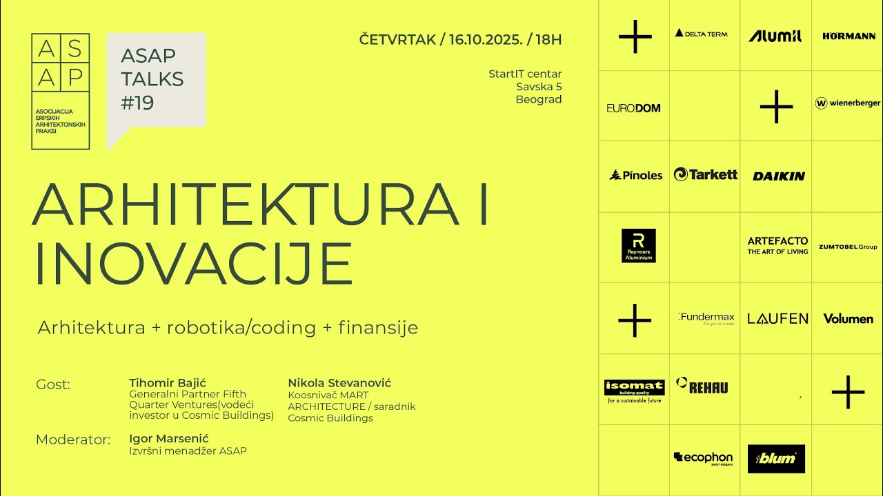 ARHITEKTURA I INOVACIJE