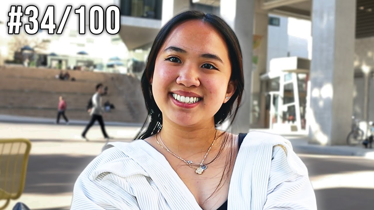 Asking 100 strangers the question they wish they were asked more
