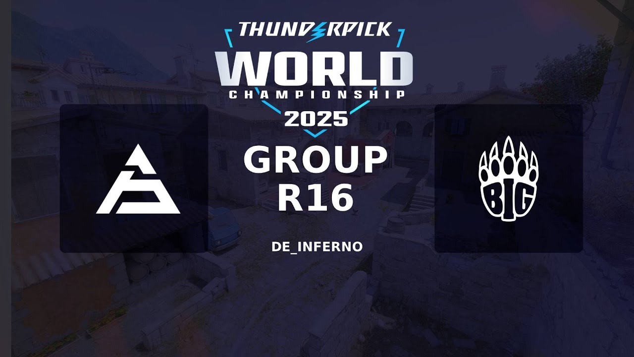 Thunderpick World Championship 2025 | RO16 | SAW vs. BIG | Map 3 | de_inferno