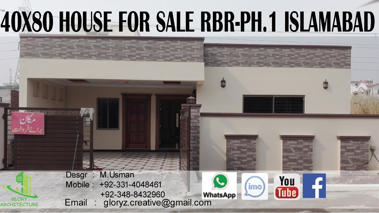 12 marla house for sale 40x80 house for sale modern house fore sale in islamabad