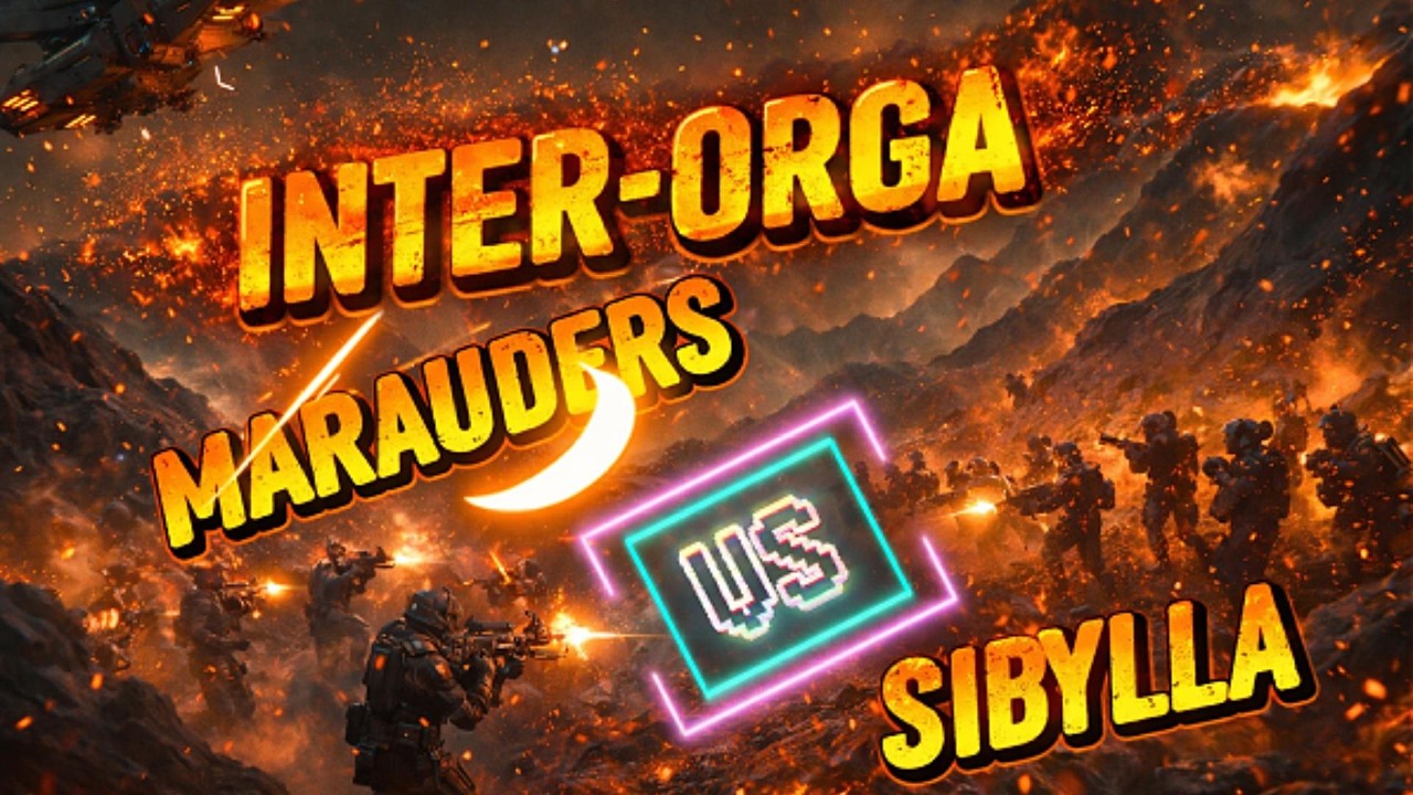 INTER-ORGA FPS – MARAUDERS vs SIBYLLA  | Une bataille sous haute tension…