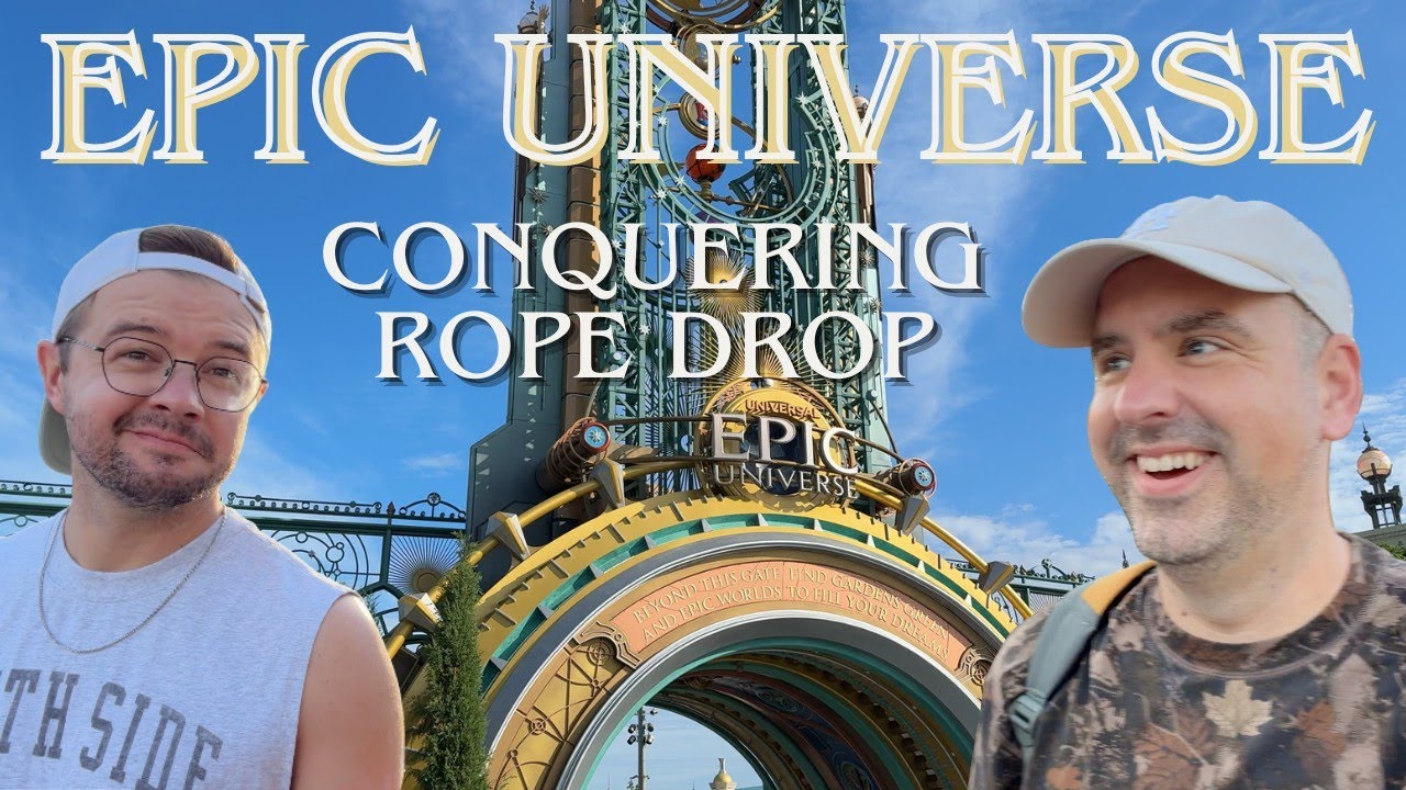 We CONQUERED Rope Drop at Universal Epic Universe (Here’s How)