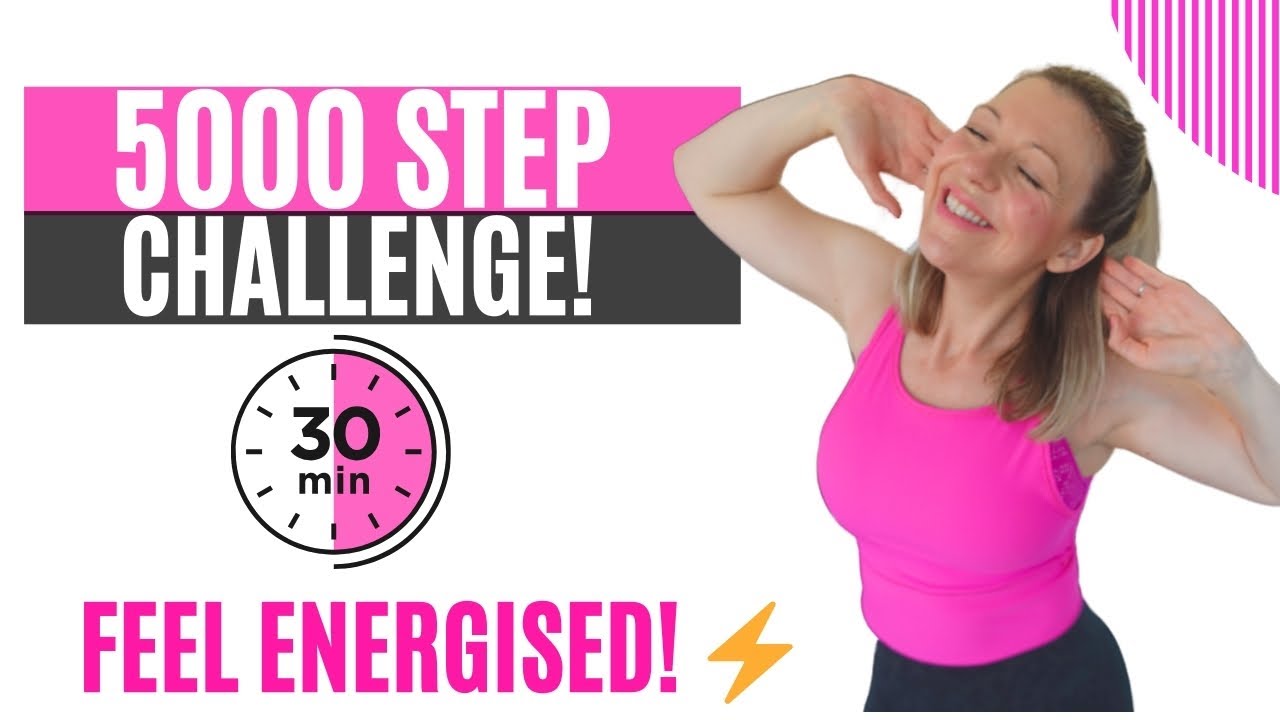 5000 Speed Steps in 30 Minutes! 🔥 Calorie Burning Walking Workout to Boost Energy & Mood!