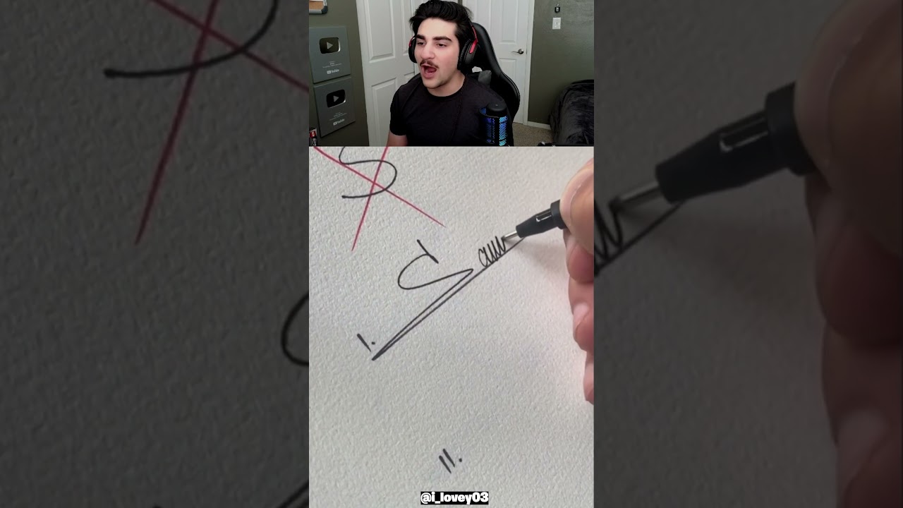 HOW TO SIGN THE LETTER S #shorts