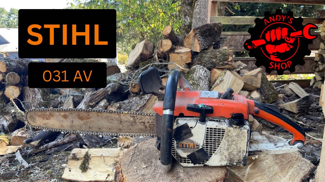 Stihl 031 AV- New HIPA carb installed
