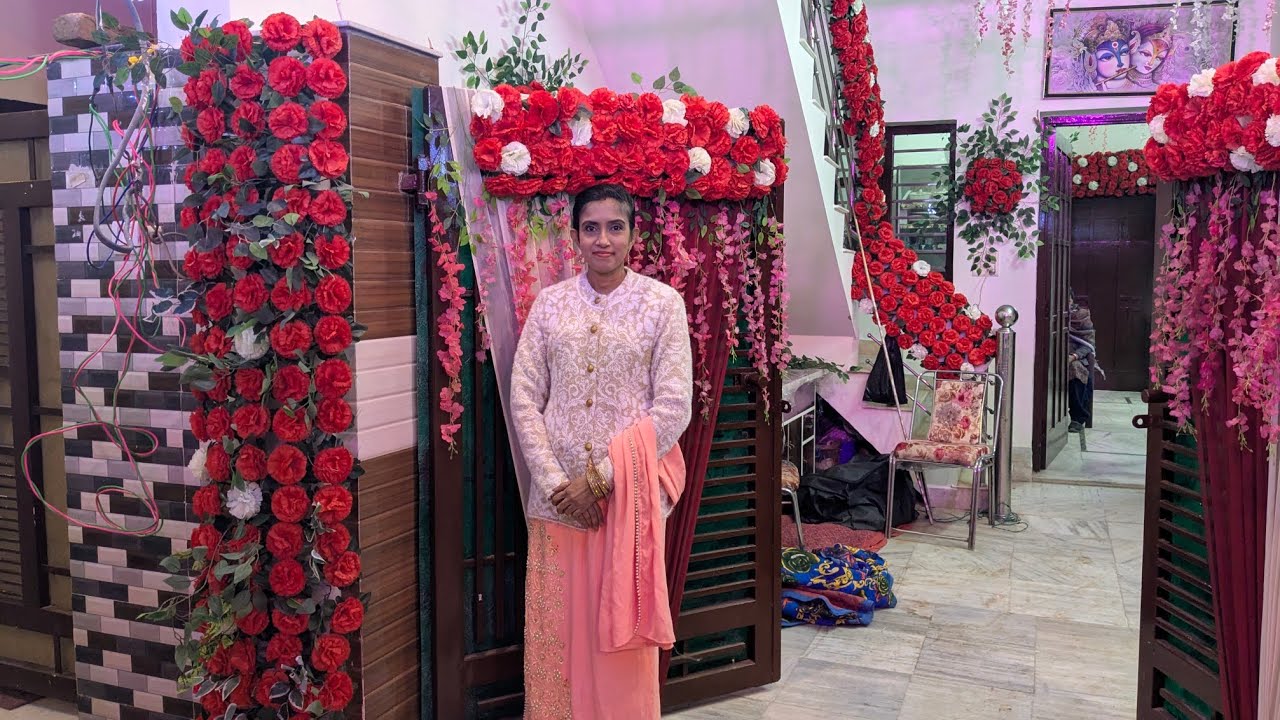 ඉන්දියාවේ විවාහ උත්සවයකට ඉස්සෙල්ලා එන උත්සවය 🥳