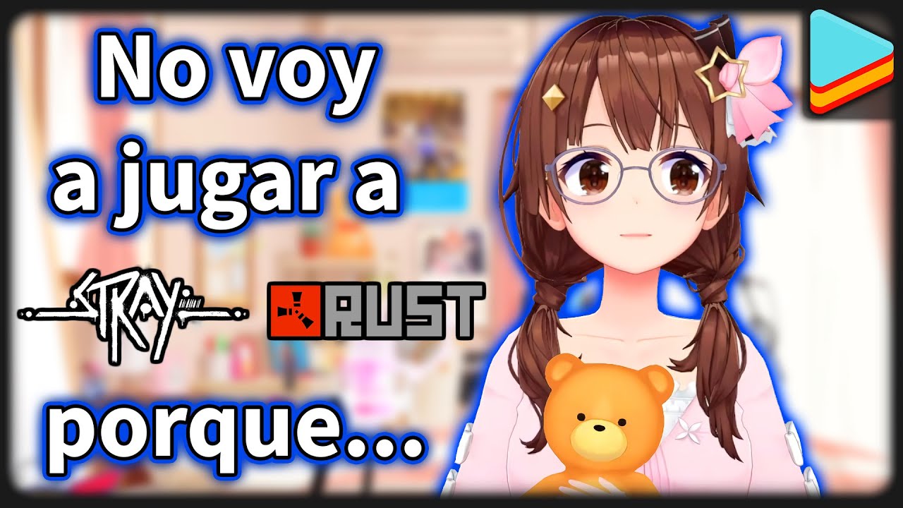 Sora no quiere jugar a Rust y Stray porque se marear&iacute;a | Hololive en espa&ntilde;ol