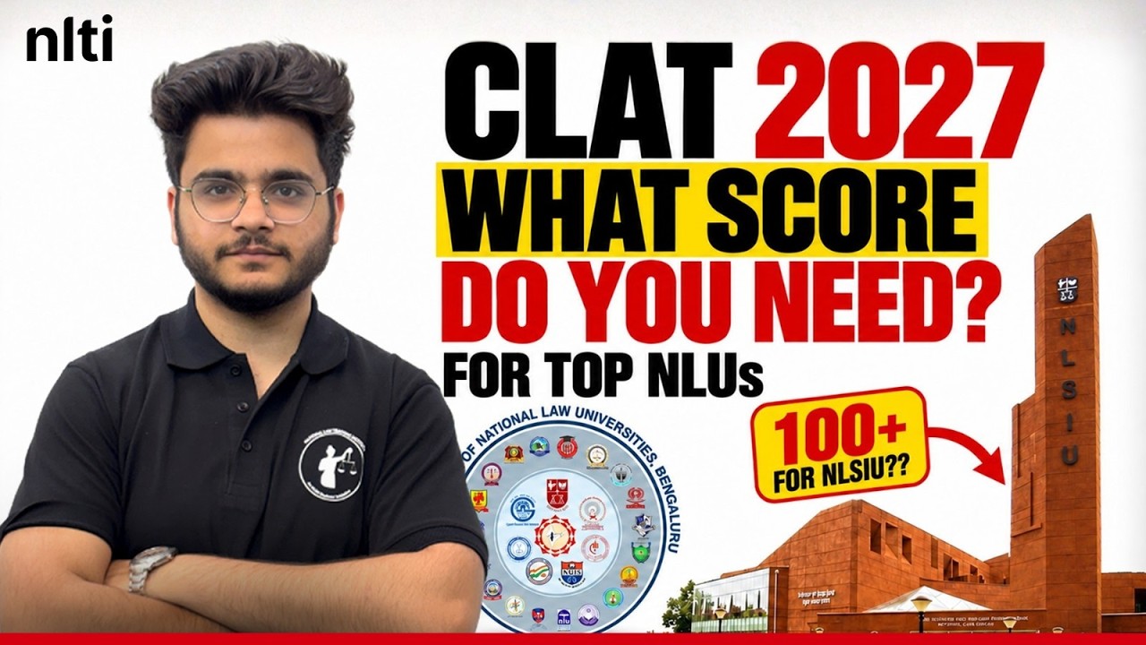 CLAT 2027 | Cutoff Analysis | What Score Do You Need for Top NLUs?