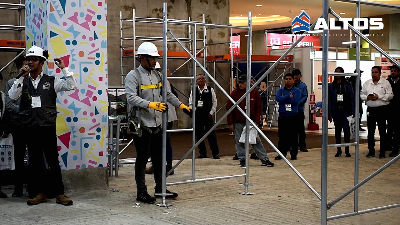 Demostraci&oacute;n de Armado de Andamio Multifuncional - Yo Constructor Sur 2019