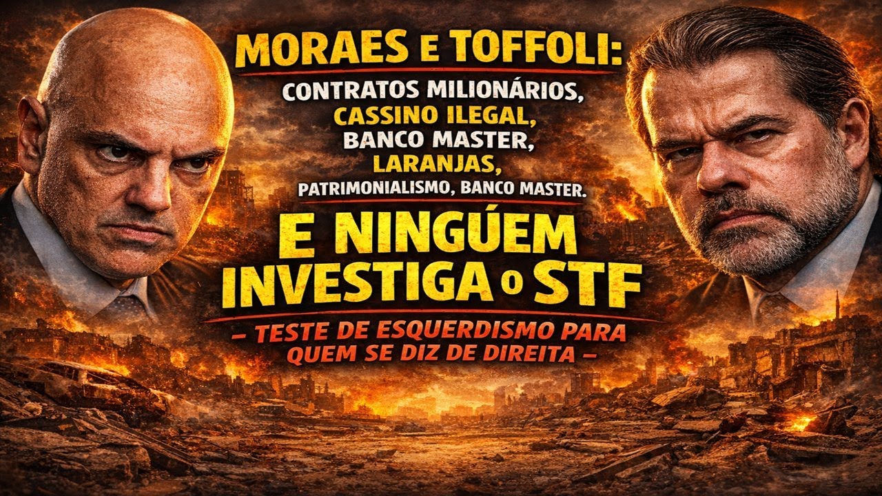 A QUEM O POVO PODE RECORRER PARA FREAR PARCELA DO STF? Teste de ESQUERDISMO na entrevista do CFM