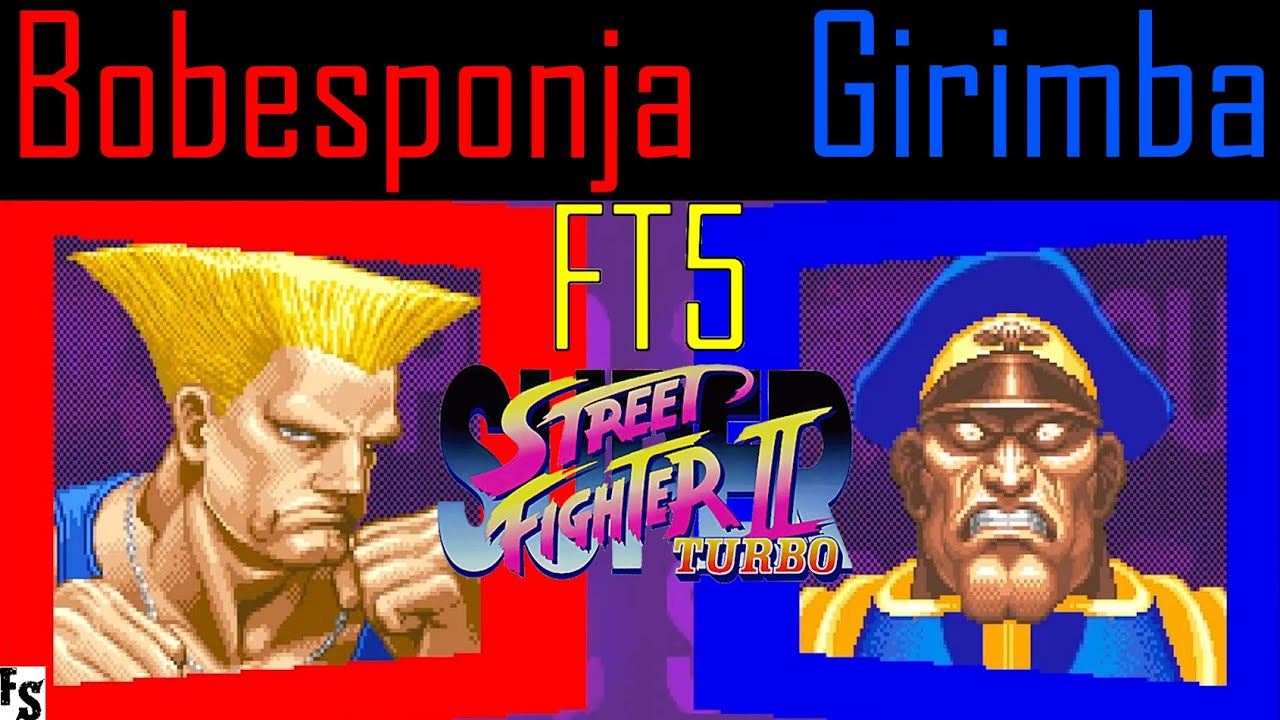 Super Street Fighter 2 Turbo - Bobesponja [Guile] vs Girimba [Dictator] (Fightcade FT5)