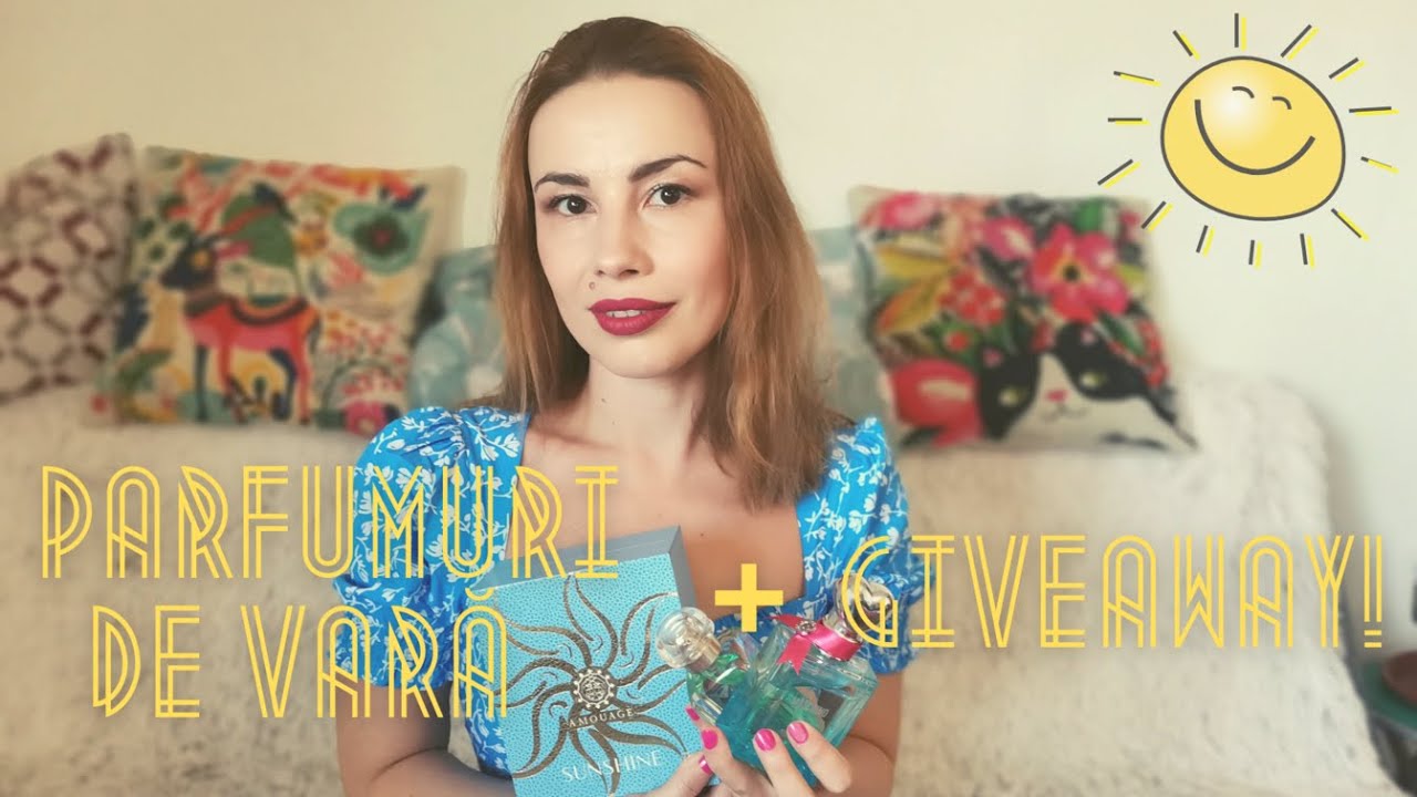 Testăm parfumuri de vară ♥ + GIVEAWAY! | POEZIE ȘI PARFUM EP.2