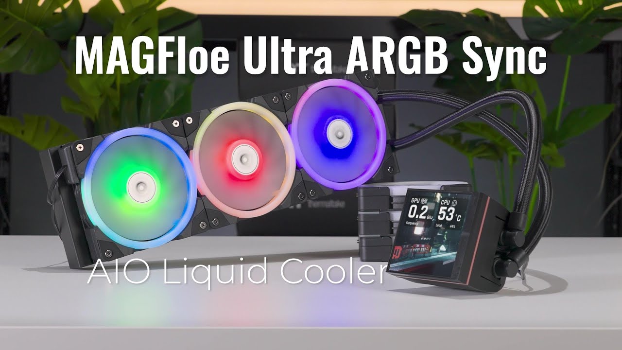 MAGFloe Ultra ARGB Sync AIO Liquid Cooler – Product Look