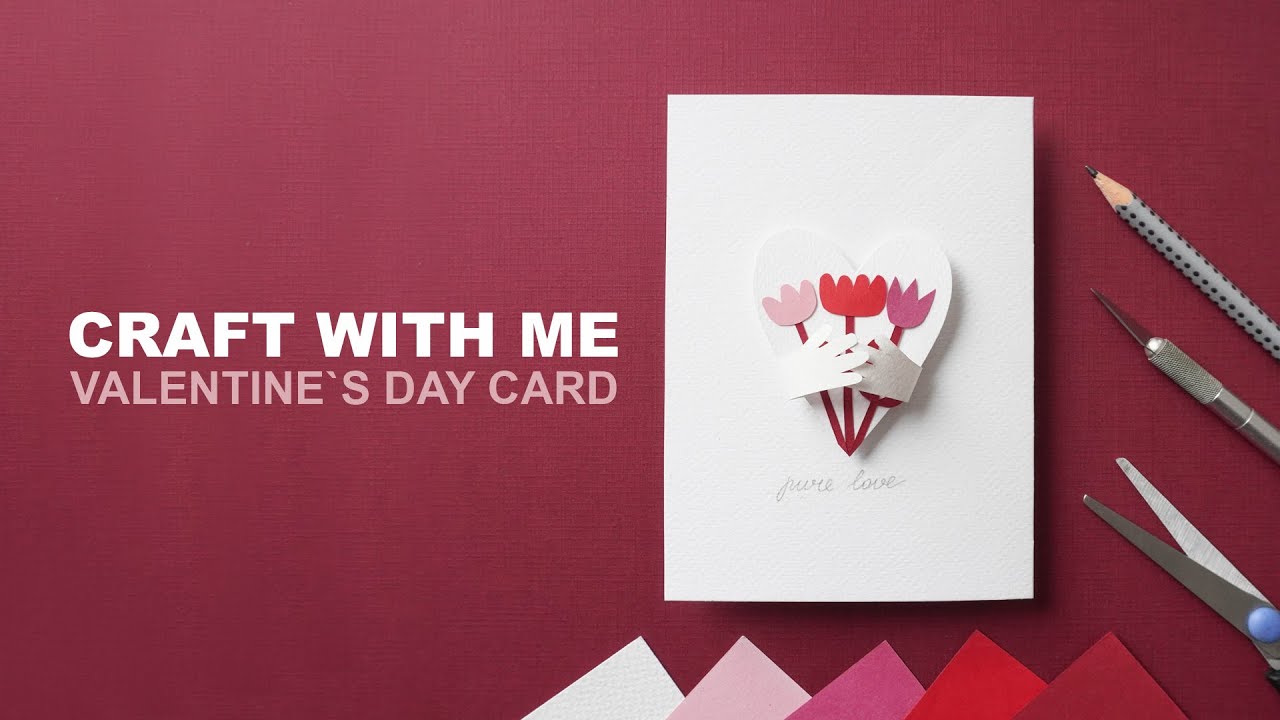 Craft With Me: Valentine’s Day Card